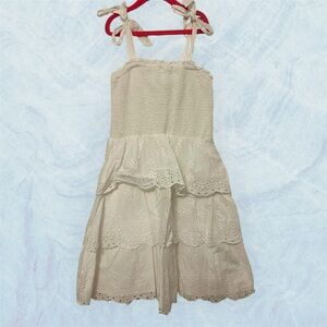 American Eagle Outfitters White Lace Dress